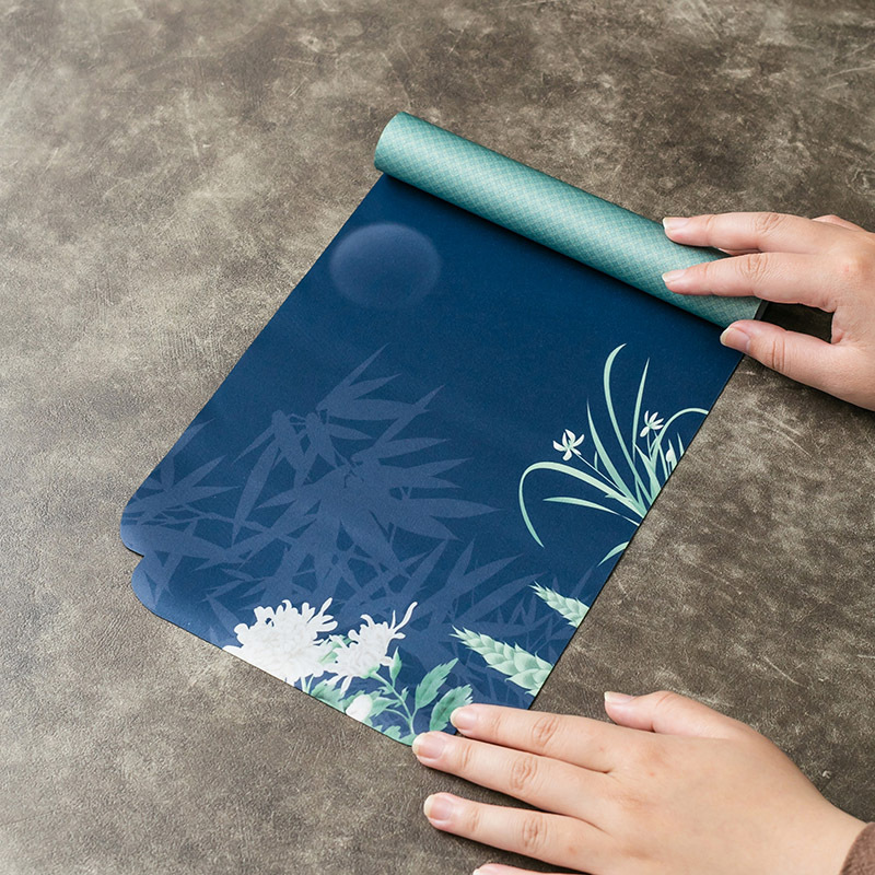 Khăn trải bàn trà lụa không thấm nước bàn trà phong cách Trung Quốc sơn bàn trà Thiền Bộ trà Bộ đồ trà lót cốc nghệ thuật trà đạo phụ kiện trà đạo