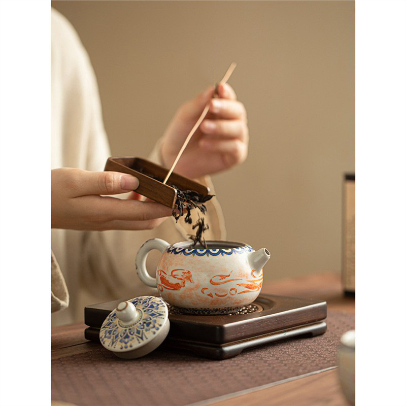 Ấm một ấm hai chén ấm trà cốc trà cốc trà gia dụng bộ dụng cụ pha trà Kung Fu