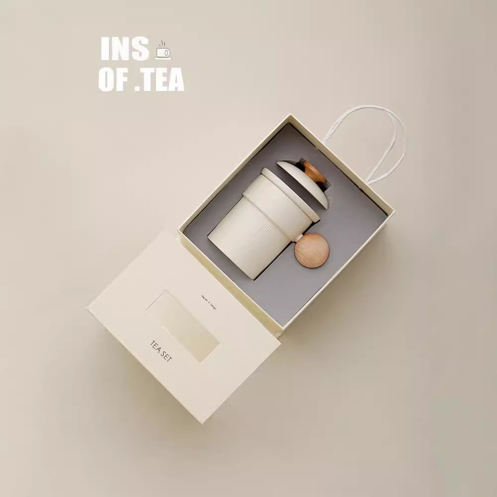 Tách trà tách trà nước tách trà gốm sứ văn phòng Mark quà sinh nhật cho khách hàng quà tặng