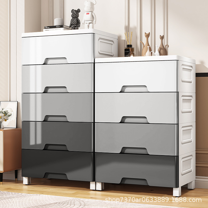 Tủ đựng đồ kiểu ngăn kéo 34-50-60 Tủ đồ chơi phòng khách gia đình nhiều tầng Tủ đựng đồ ăn nhẹ Giá để đồ nhà bếp