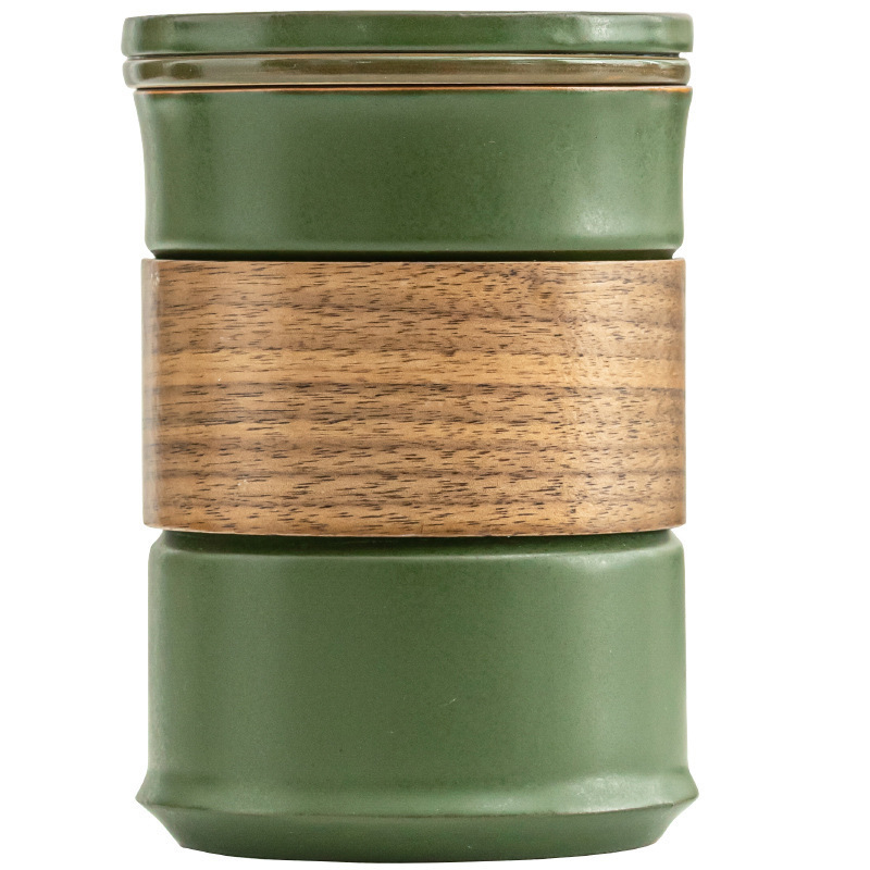 Bộ dụng cụ trà gốm sứ cốc văn phòng thời trang đơn giản cốc nước cá nhân gia dụng ấm pha trà cầm tay quà tặng doanh nghiệp logo