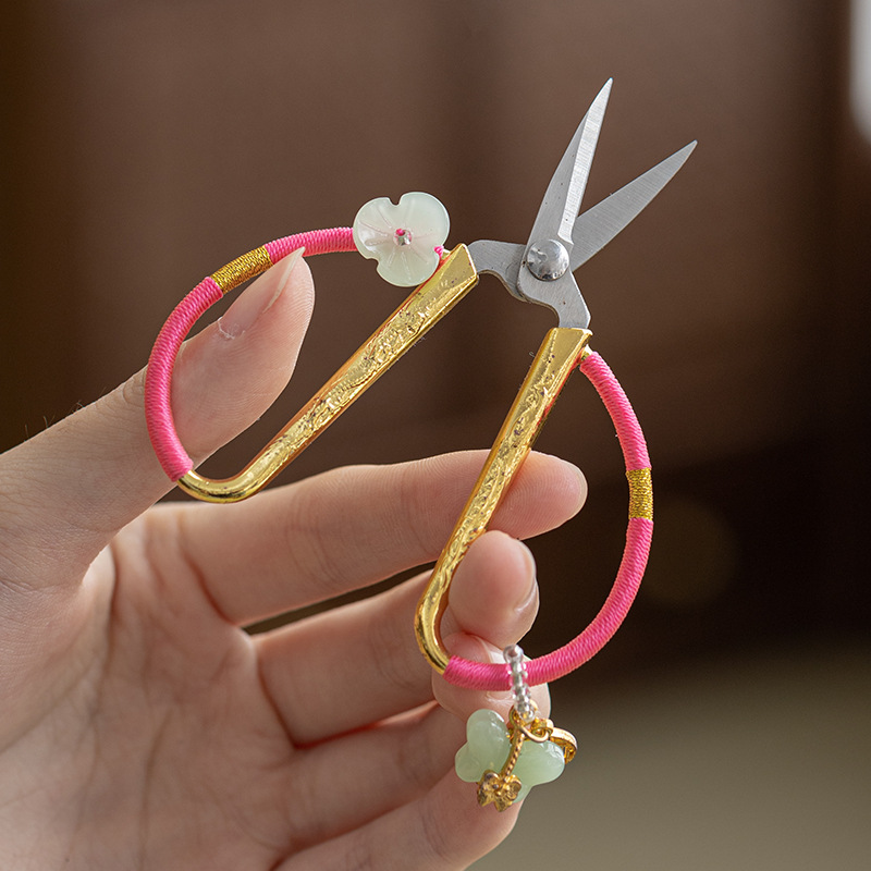 Bao bì trà kiểu mới kéo nhỏ bằng thép không gỉ mini phong cách Nhật Bản gia dụng cắt trà nghệ thuật phụ kiện bộ trà không khớp
