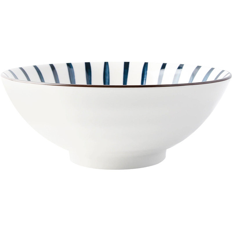 [Giảm giá thông quan đặc biệt] Bát gốm sứ, bát lớn gia dụng, bát súp, bát mì, bát xô kiểu Nhật 8 inch, bát salad