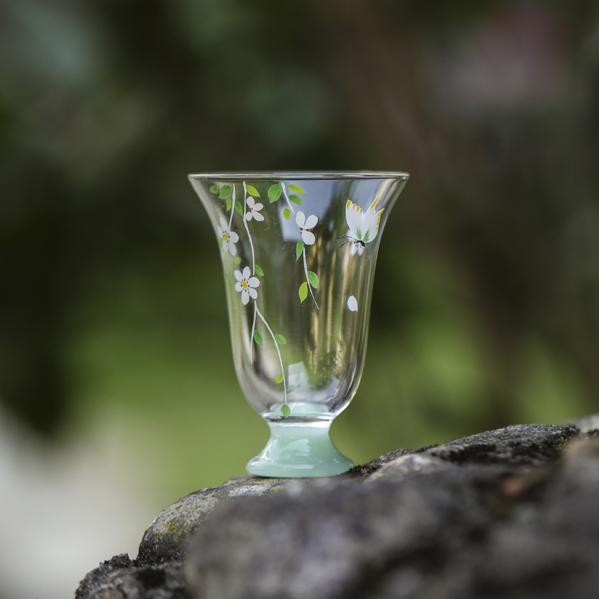 Ly thủy tinh chịu nhiệt, ly thơm, ly chính, ly đơn, bộ ấm trà nhỏ tươi kiểu Kung Fu, ly nếm trà xanh, ly nhỏ cao