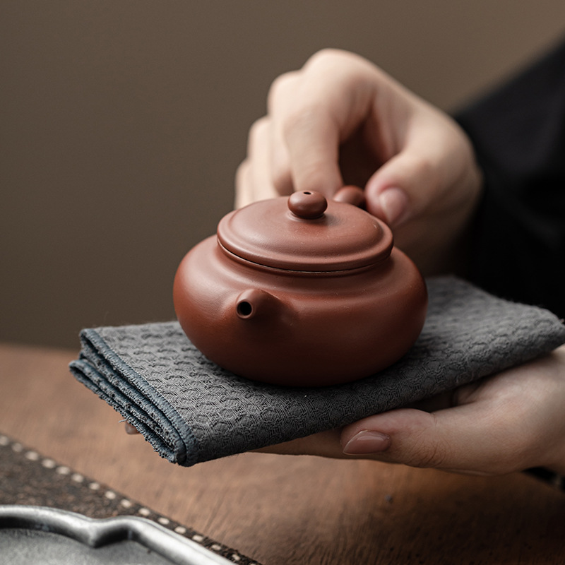 Khăn trà cotton lanh thấm nước khăn Trà Đạo Thiền đơn giản dài khăn trà đạo bàn trà đệm khăn pha khô phụ kiện trà đạo