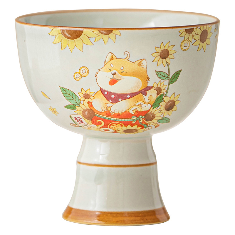 Chén trà gốm sứ cổ điển cốc trà một người uống cốc chủ nhân cốc trà đơn