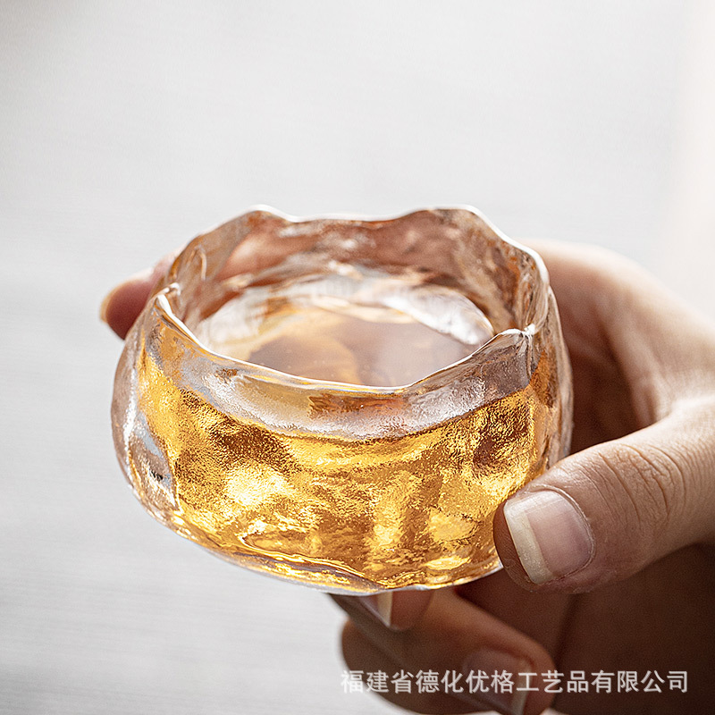 Cốc trà tráng men phong cách Nhật Bản cốc đơn tách trà cốc chủ nhân dày dụng cụ trà Kungfu gia dụng cốc trà nhỏ mờ đơn