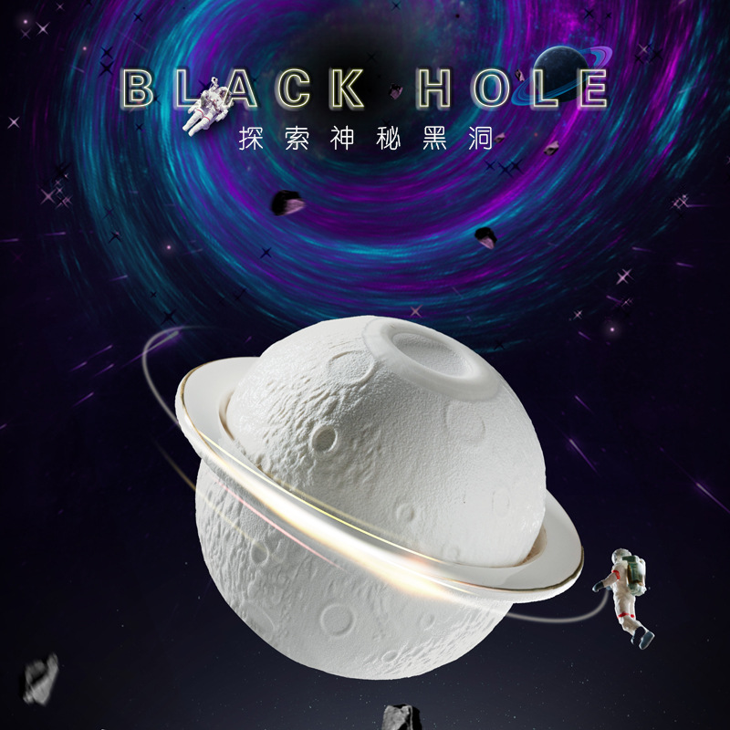 Planet Kuaike Cup Một ấm Ba cốc Quà Tặng Tết Trung thu Chén trà không gian sáng tạo Bộ trà du lịch văn hóa và sáng tạo Quà Tặng di động