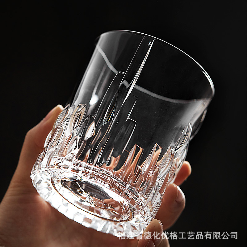Ly rượu whisky pha lê, ly rượu mạnh, ly cocktail, ly Colin, cao cấp, được nhập khẩu, thiết kế sáng tạo.