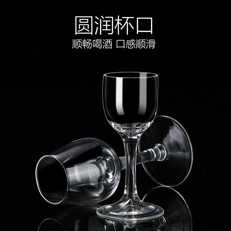 Nhà sản xuất thủy tinh pha lê chạm khắc vàng ly rượu trắng một cốc cao Cốc chia rượu cốc rượu Bộ dụng cụ rượu gia dụng cao cấp