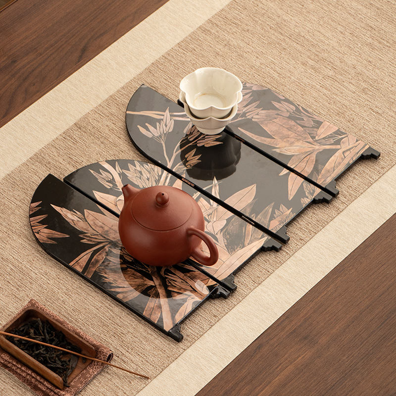 Đồ trang trí để bàn học kiểu Trung Quốc mới màn hình nhỏ phong cách Trung Quốc cổ đại quà tặng sinh nhật đồ thủ công nghệ thuật sơn mài cổ điển