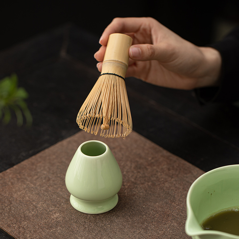 Cánh hoa Matcha Đạo giáo Giả Song Đặt trà Dụng cụ Trà Bát trà Bộ trà Đồ gốm gia dụng Babenli Trà Baibenli