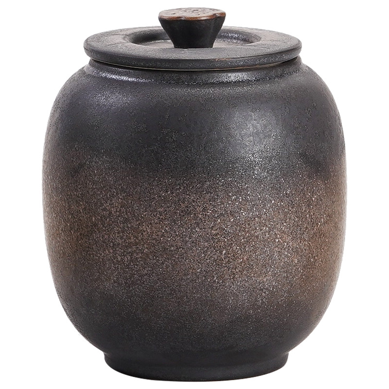 Bình trà tráng men mạ vàng kiểu Nhật chưa niêm phong, bình gốm nhỏ, bình trà trắng Pu'er, bình đựng trà