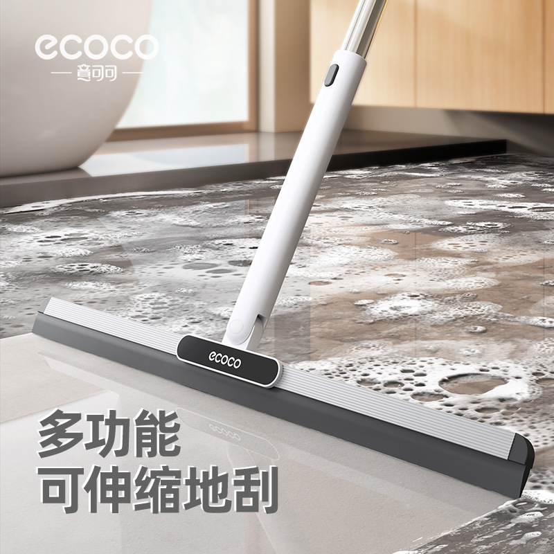 Máy cạo sàn kính thiên văn có thể xoay ecoco 2024 quét nước ma thuật chổi lau sàn nhà nhà tắm thủy tinh gạt nước