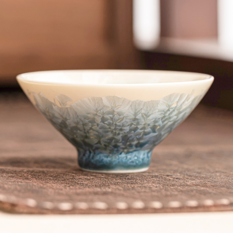 Cốc chủ nhân cao cấp tráng men pha lê cốc đơn cốc cốc xô xanh hồ cốc trà gốm sứ gia dụng cốc uống trà đặc biệt cốc trà