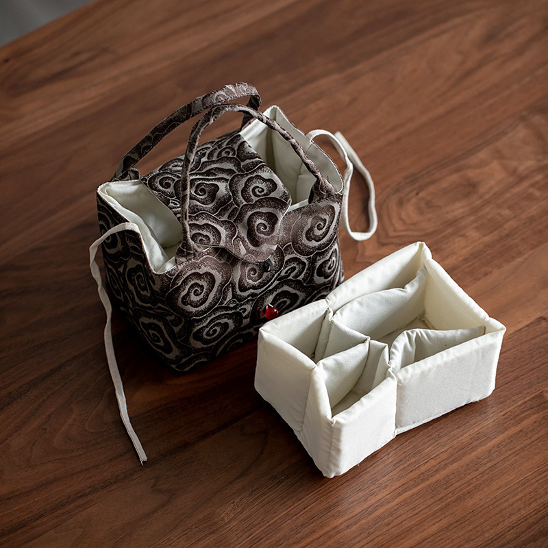 Túi đựng trà cao cấp, túi đựng trà đi chơi, túi đựng trà xách tay du lịch, túi đựng mỹ phẩm, túi đựng đồ vệ sinh cá nhân