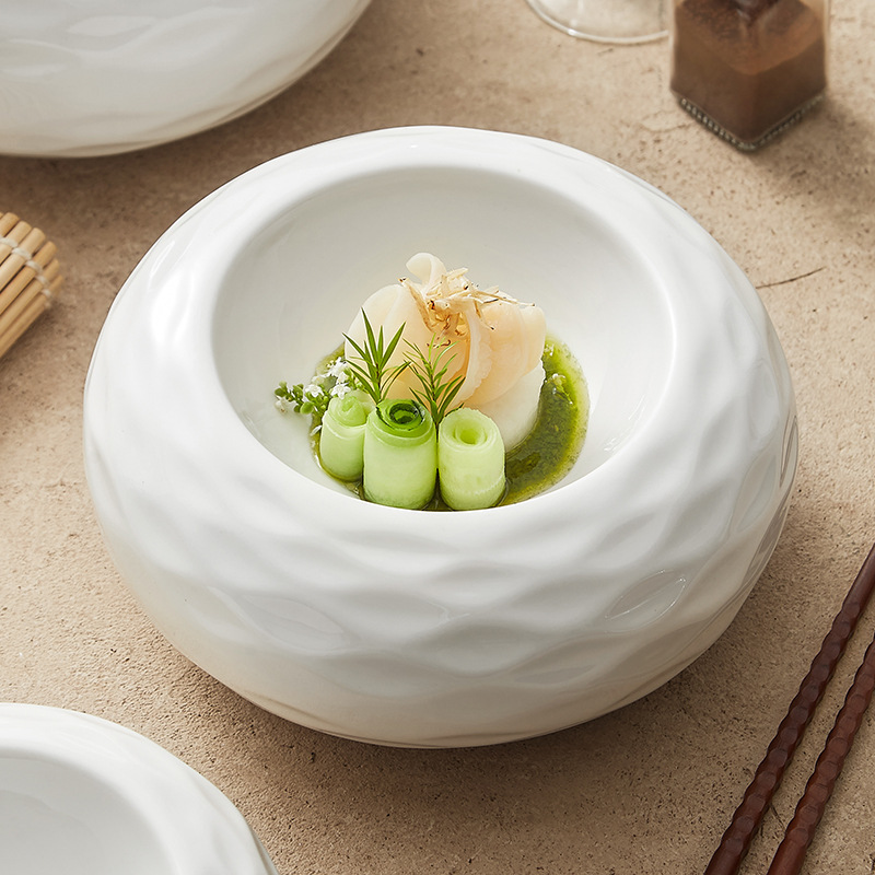 Đĩa cách nhiệt gốm sứ, nhà hàng khách sạn, món ăn nghệ thuật, món ăn, câu lạc bộ sáng tạo, món ăn nguội đặc biệt, bộ đồ ăn phân tử