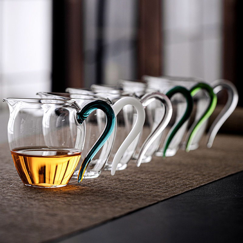 Phụ kiện Bộ trà Kung Fu thủy tinh chịu nhiệt "Caotang Gongdao Cup"