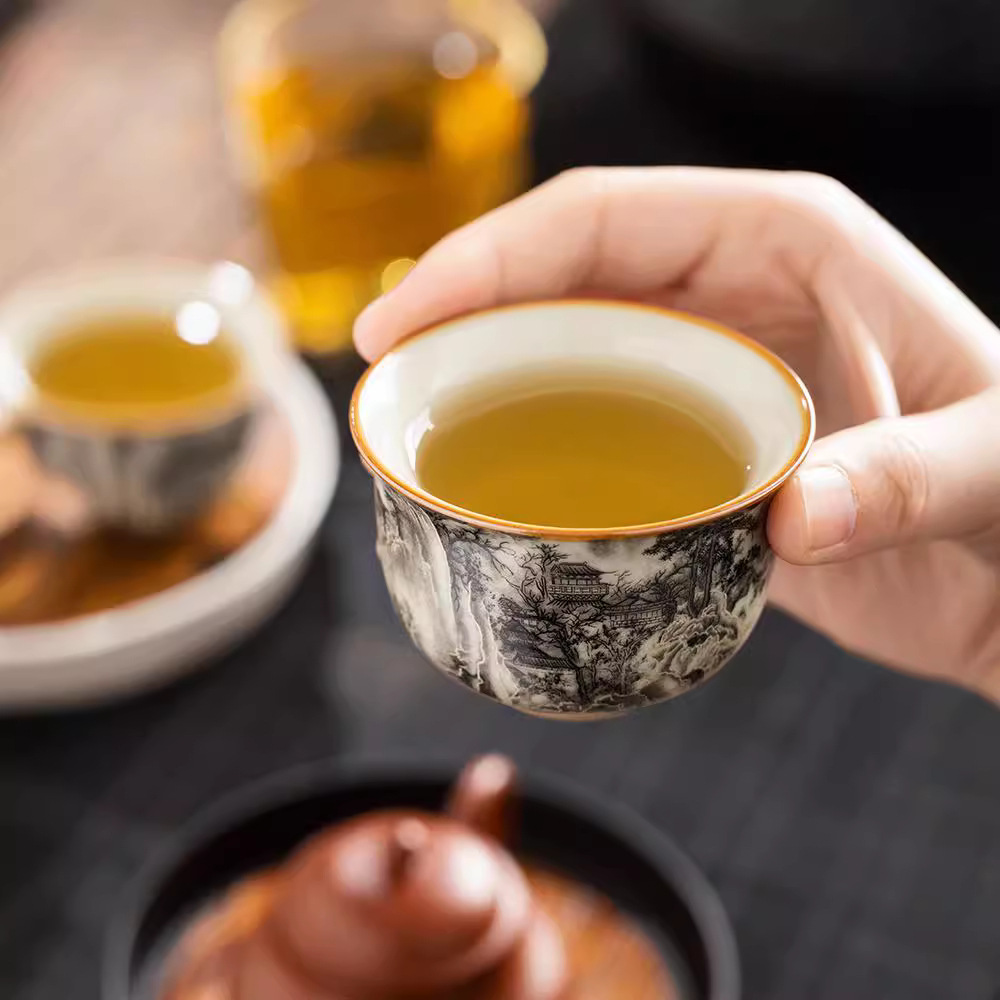 Cốc cốc cốc cốc cốc cốc cao cấp chuyên dụng cá nhân cốc đơn cốc trà cốc gốm sứ