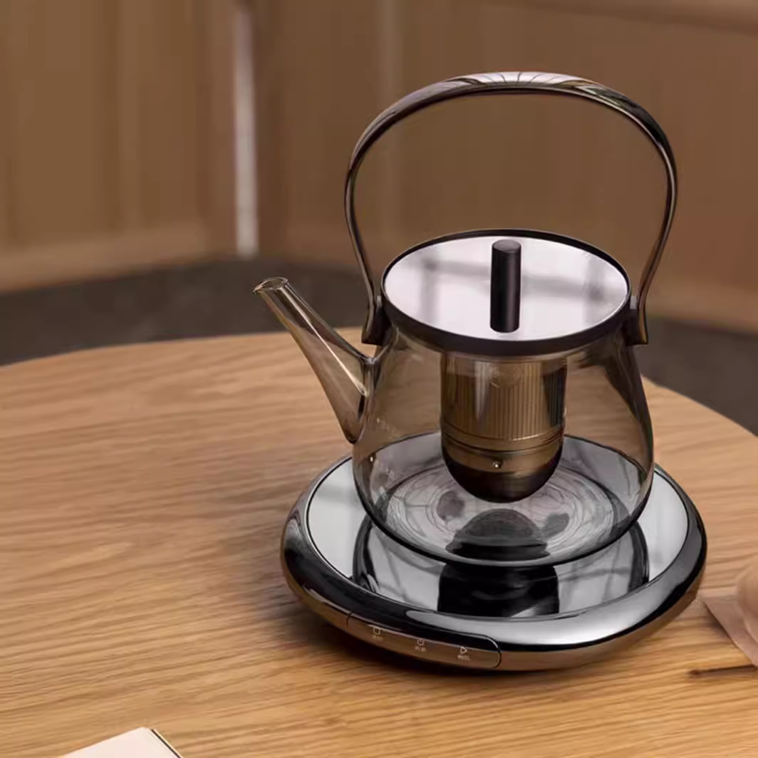 Bếp nhỏ ngồi Z8 bếp gốm điện bếp nấu trà nồi thủy tinh mini cỡ lớn dùng trong gia đình nồi moka bếp pha cà phê