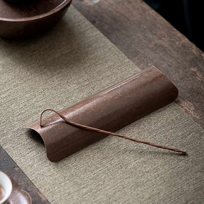 Bán buôn dụng cụ pha trà bằng đồng nguyên chất: xẻng trà, muỗng trà, thìa trà, vá trà, phụ kiện trà bằng đồng, phụ kiện trà Nhật Bản