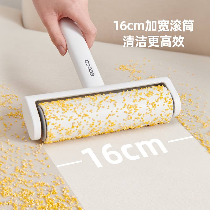 Máy làm dính lông Con lăn có thể xé được bàn chải quần áo Con lăn dính lông Con LĂN TẨY LÔNG Con lăn lông Con lăn thay thế giấy cuộn và dụng cụ thần kỳ nhúng tóc