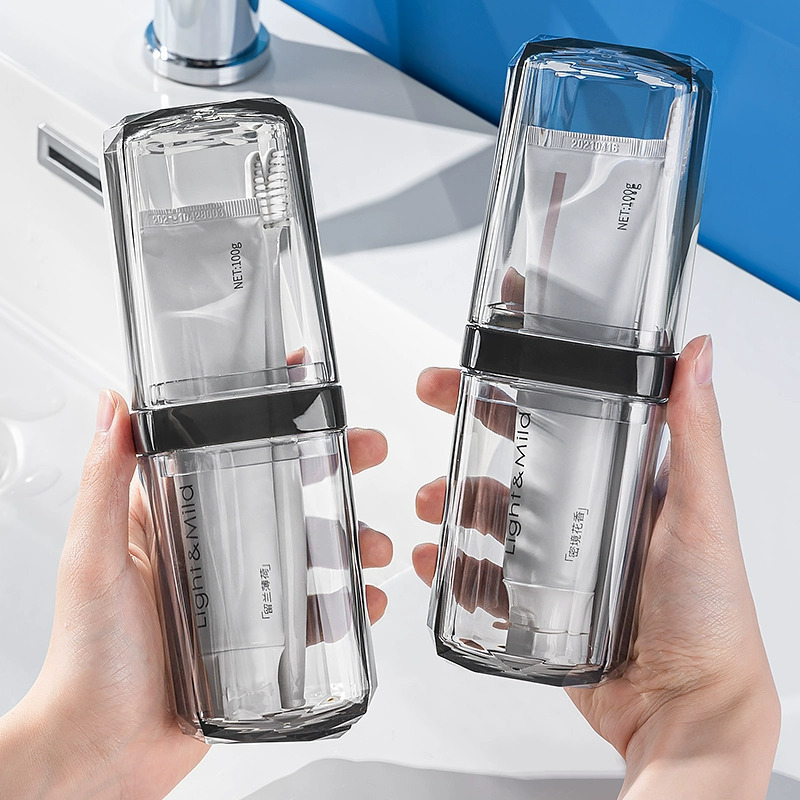 Bộ đồ vệ sinh cá nhân du lịch, cốc đựng nước súc miệng, đồ dùng cần thiết cho du lịch, dụng cụ nha khoa di động, hộp đựng bàn chải đánh răng