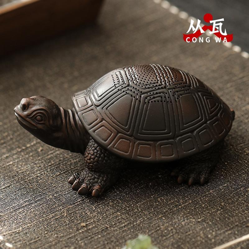 Đồ gốm tím Fujia thế giới lọc trà lưới lọc trà đồ trang trí vật dụng lọc trà phụ kiện trà đạo bộ lọc trà nắp