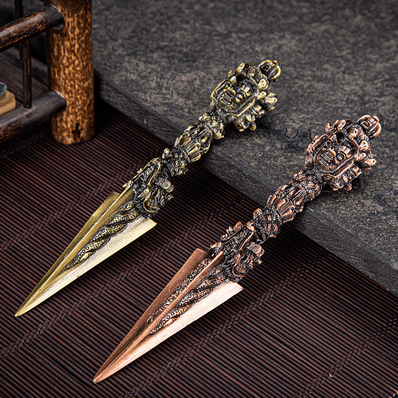 [Sản phẩm siêu Mới] Dao Trà kim cương, Kim Trà chống oxy hóa hợp kim kẽm, phụ kiện Bộ trà Kung Fu, dao trà Pu'er