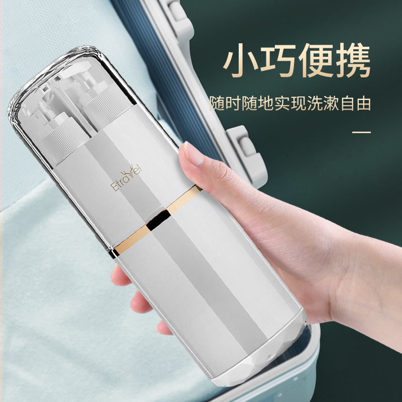 Hộp đựng bàn chải đánh răng cốc nước súc miệng hộp dụng cụ đánh răng Bộ cốc đựng bàn chải đánh răng Cốc đựng bàn chải đánh răng Cốc đựng bàn chải đánh răng cầm tay