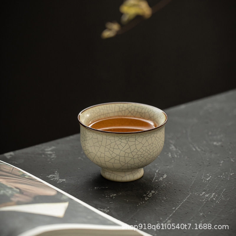 Bán buôn cốc chủ sở hữu cốc trà Kung Fu chuyên dụng trà cá nhân gốm sứ Đơn Lớn trà nghệ thuật cốc đơn nữ Bộ trà