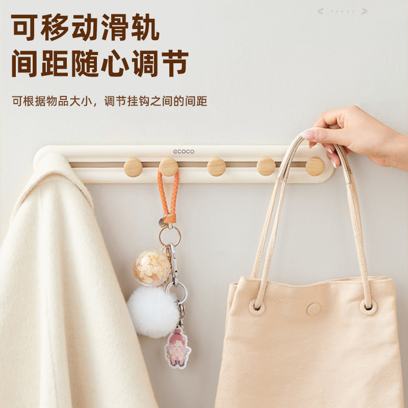 Móc treo sau cửa, móc treo tường mạnh mẽ, móc dán nhà bếp không đục lỗ, móc dán quần áo bán buôn