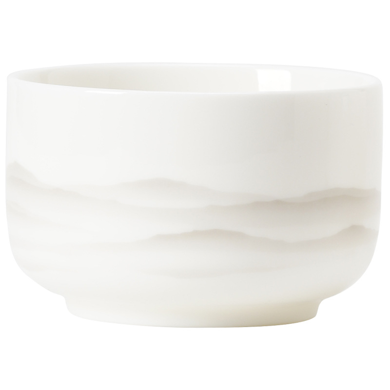 Cốc ngọc bích mỡ cừu, cốc rửa trà, cốc đựng nước cỡ nhỏ, gốm sứ xây nước, cốc đựng trà, dụng cụ trà Kung Fu kiểu Trung Quốc gia dụng, phụ kiện trà đạo