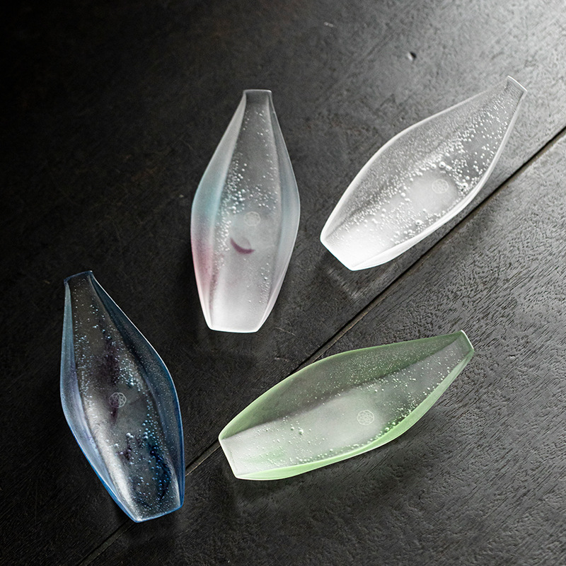 Trà thiền, trà tráng men màu Yushantang thủ công, trà hoa sen, muỗng cà phê, bộ trà Kung Fu, phụ kiện trà đạo