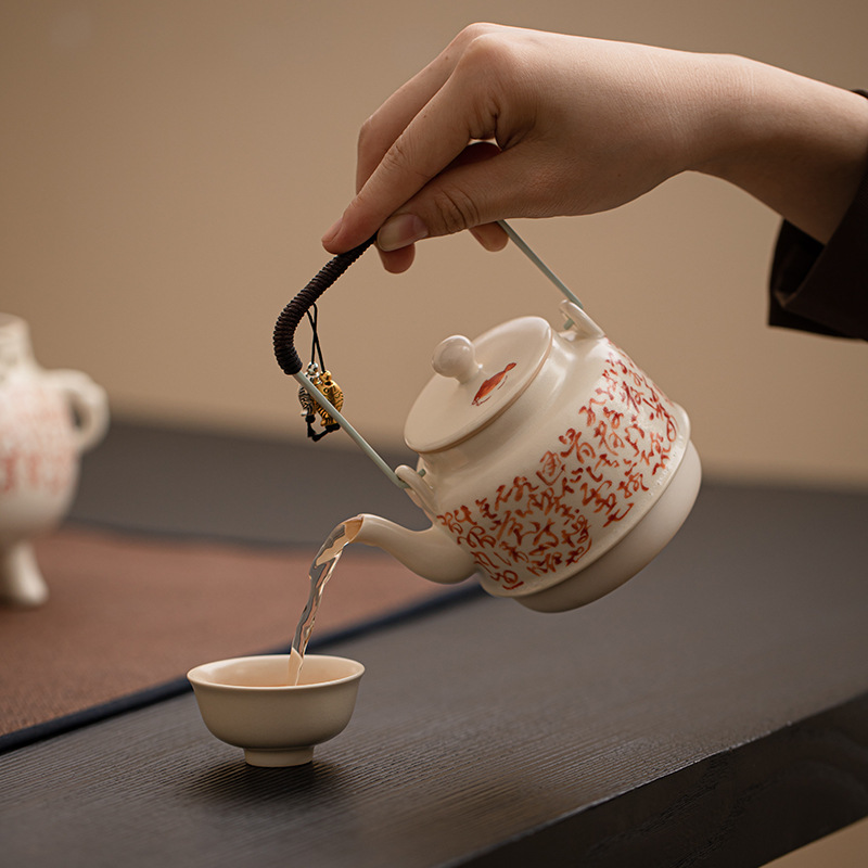 Trăm rác, soda, tráng men, cá, Si Wenzao, bộ trà, nồi xà, rượu, đế lò sưởi tốt lành, dụng cụ pha trà