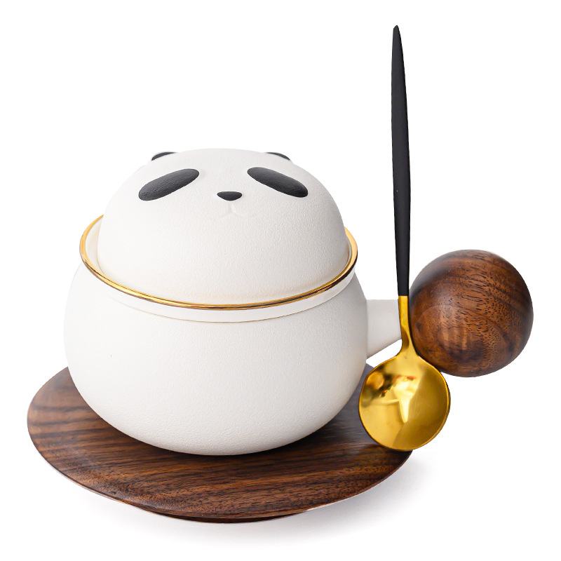 Cốc pha trà cốc chủ nhân tách trà gốm nước tách cặp đôi cốc Mug Quà Tặng cốc cà phê dễ thương cốc nước Bộ trà