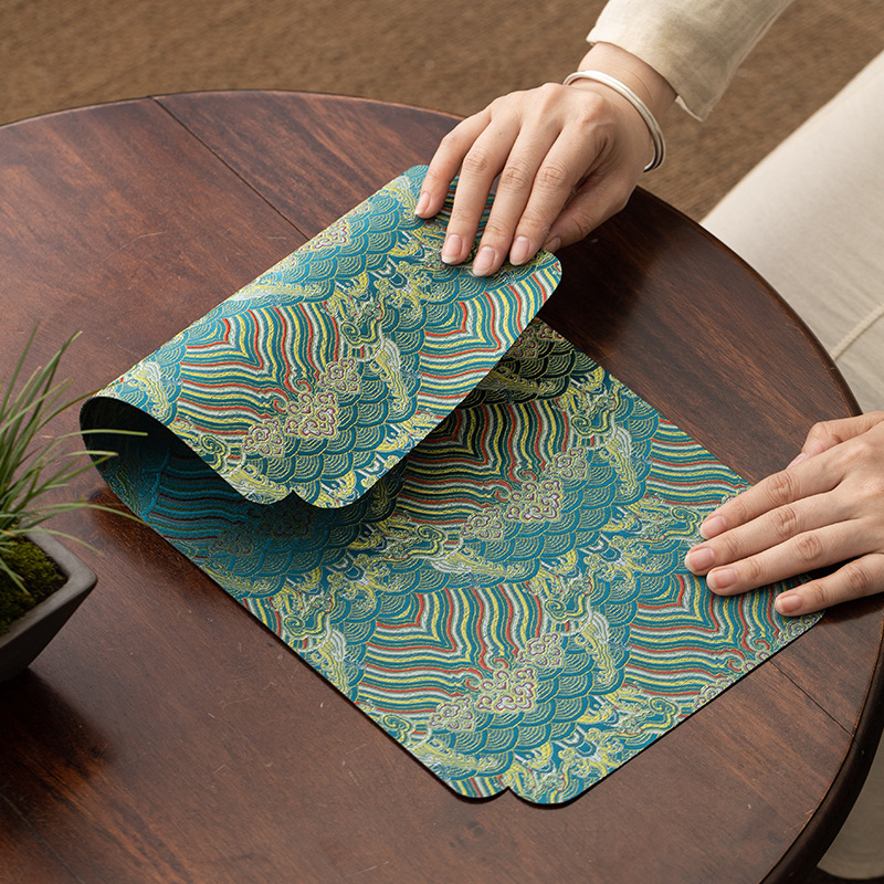 Khăn trải bàn cao cấp dùng trong gia đình khăn trải bàn cao cấp phong cách Trung Quốc hai mặt mới bán buôn khăn trải bàn thấm nước