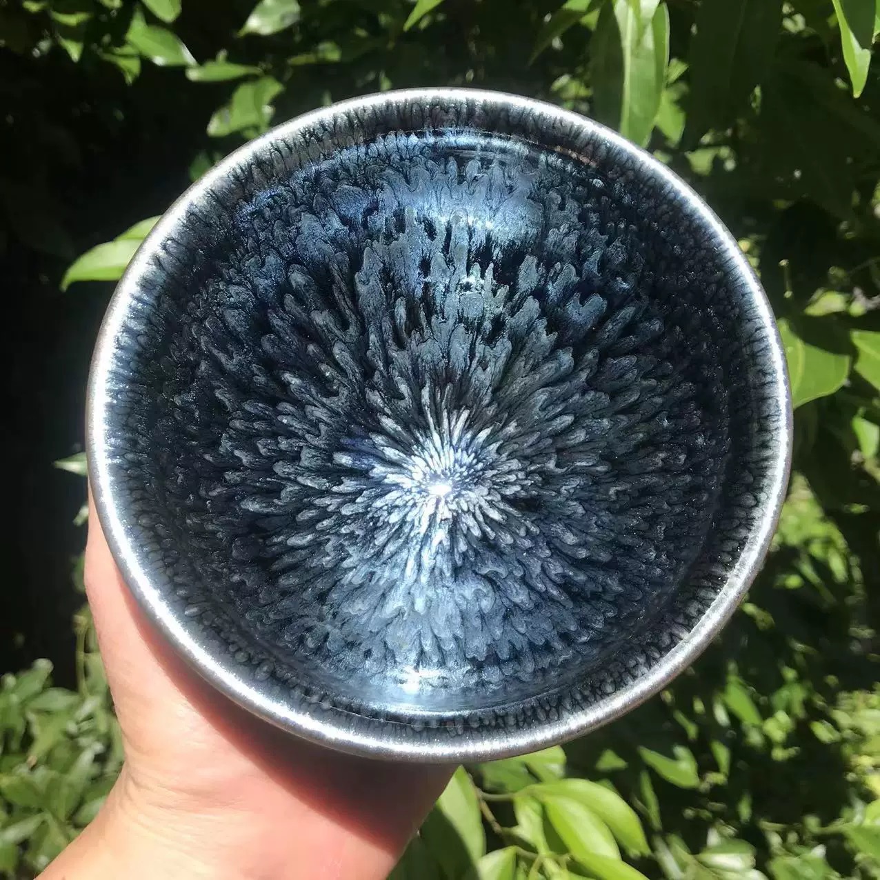 [Chén trà đặt hàng] Đồ dùng trà đặt hàng giả thời Tống Baihuajianzhan 12,5 cm Chén trà tiêu chuẩn Trà Trung Quốc Bát trà Baixi