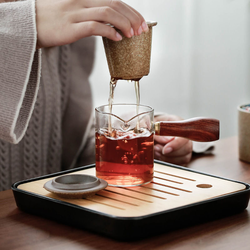 Bộ ấm trà du lịch xách tay ngoài trời kiểu Nhật Bộ nhỏ bất động sản kinh doanh quà lưu niệm kỷ niệm logo