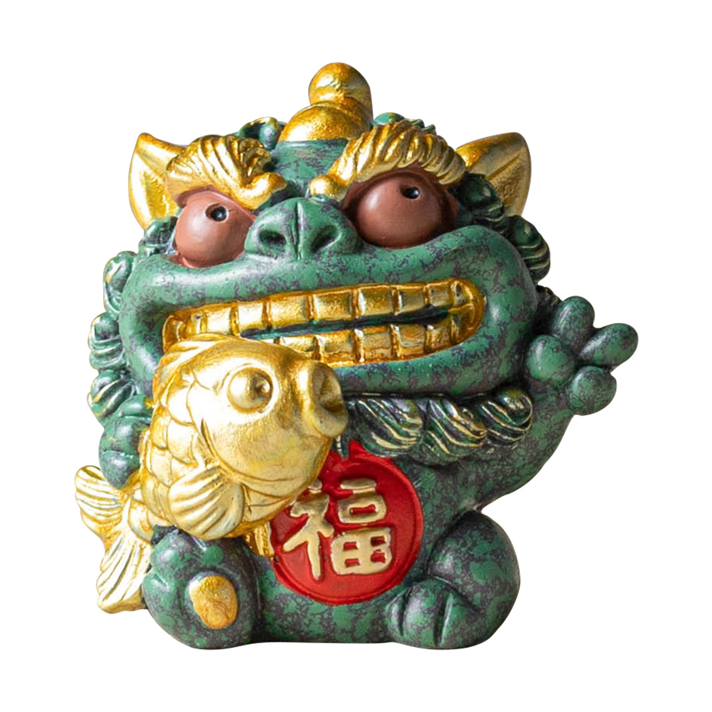 Đồ trang trí nhỏ để bàn chúc phúc thú mới sáng tạo của Trung Quốc