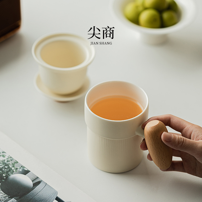Cốc pha trà văn hóa và sáng tạo tách trà kinh doanh cốc văn phòng quà tặng cốc nước quà tặng cốc quà tặng cốc cà phê quà tặng