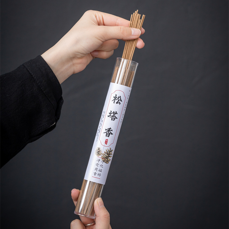 Hương thơm tháp thông 50g hương thơm thanh lọc không khí hương thơm gỗ thông cổ điển không khí tươi mát trong nhà hương thơm phong cách Trung Quốc