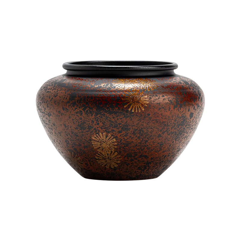 Bán buôn ấm sắt thủ công mang ấm đất sét tím cỡ lớn cổ điển, bàn trà trữ nước, rửa trà Jianshui, bàn pha khô, bộ trà