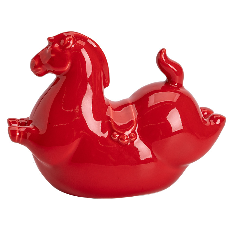 Đồ thủ công bằng gốm Sứ Tangma Đồ trang trí thú cưng bằng trà Trang trí xe hơi hiện đại Công ty trang trí nội thất gia đình Quà tặng sự kiện họp mặt hàng năm