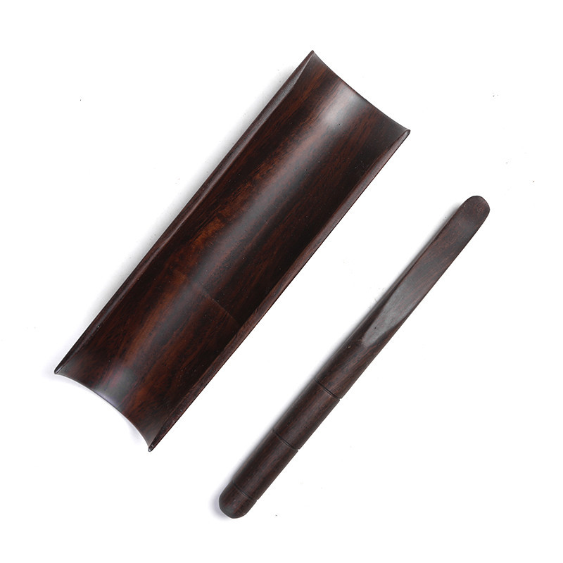 Bán buôn công cụ nghệ thuật trà gỗ Đàn hương đen gỗ đặc để thưởng thức trà