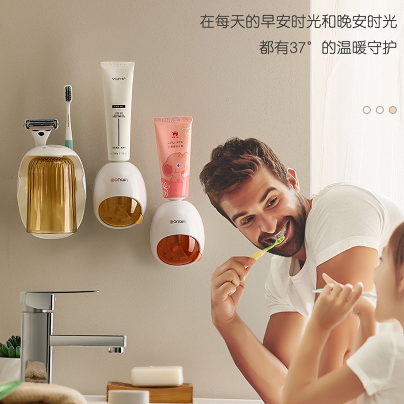 Giá để bàn chải đánh răng không cần đục lỗ, đánh răng, cốc nước súc miệng, phòng tắm treo tường, giá để bàn chải đánh răng, bộ giá để bàn chải đánh răng