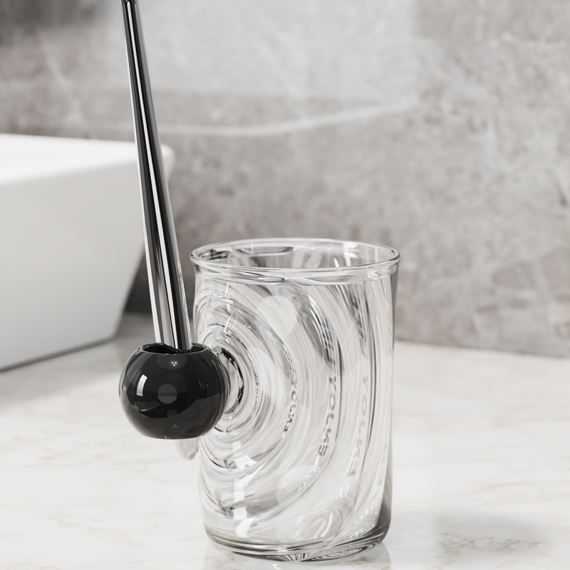 Cốc súc miệng họa tiết Sông Băng Cốc đựng bàn chải đánh răng trong suốt sang trọng nhẹ cốc đánh răng cặp đôi giá trị cao Cốc đánh răng trẻ em Cốc đánh răng học sinh