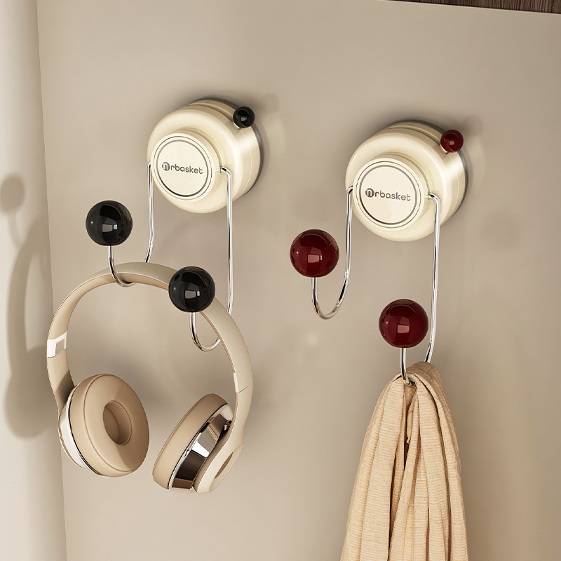 Móc cốc hút, móc treo cửa không cần khoan, chịu lực mạnh, móc áo lối vào không dấu vết, móc dính phòng tắm.