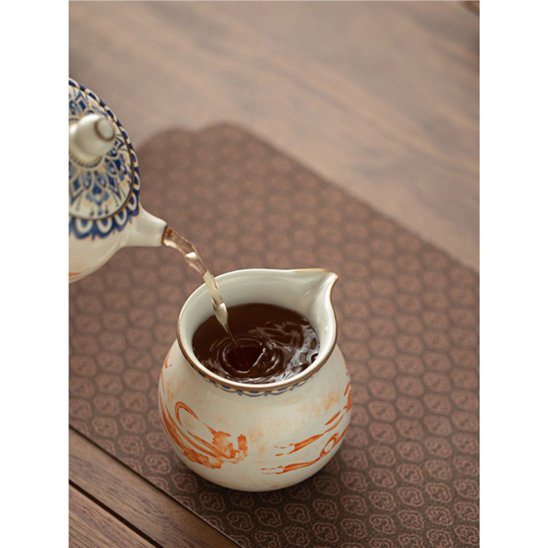 Cốc công cộng Ruyao Dunhuang Feitian Cốc trà gốm sứ biển cốc công cộng gia dụng dụng cụ pha trà dụng cụ pha trà dụng cụ pha trà dụng cụ pha trà Kung Fu phụ kiện