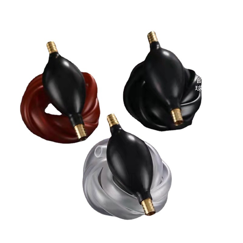 Bán buôn Khay trà gỗ Điện ống thoát nước bóng hút ống Silicone Phụ Kiện Bộ trà bàn trà ống thoát nước gia dụng